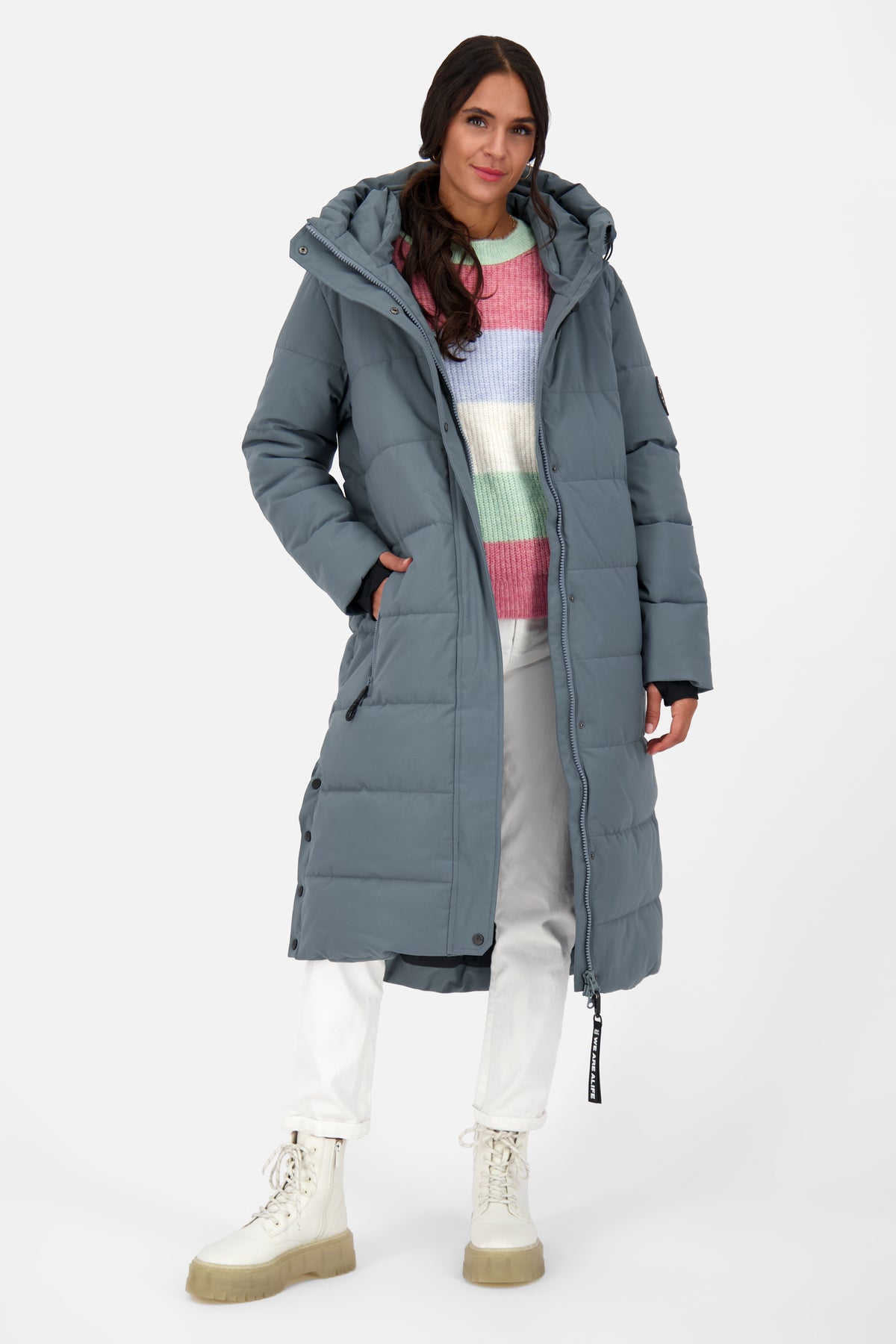 ALIFE & KICKIN Damen Steppjacke Katja basalt - 5