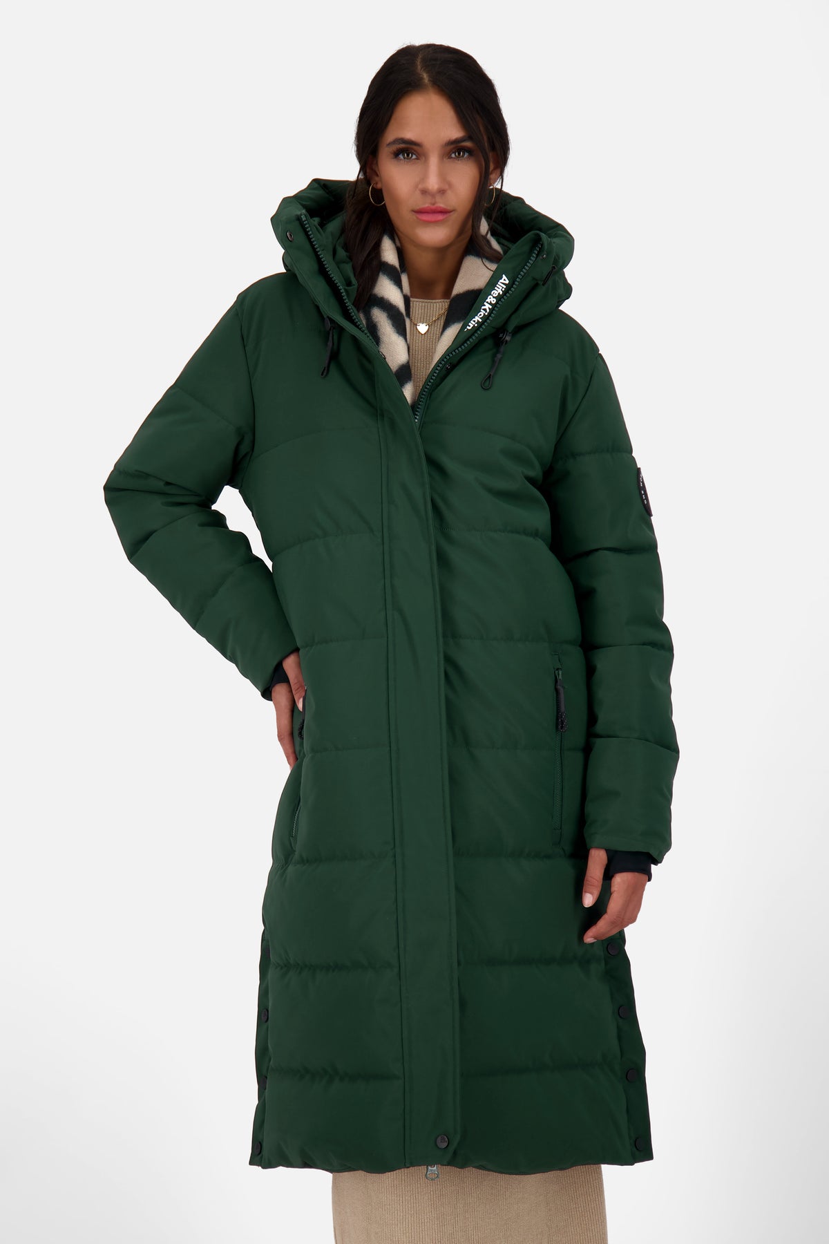 ALIFE & KICKIN Damen Steppjacke Katja dark green