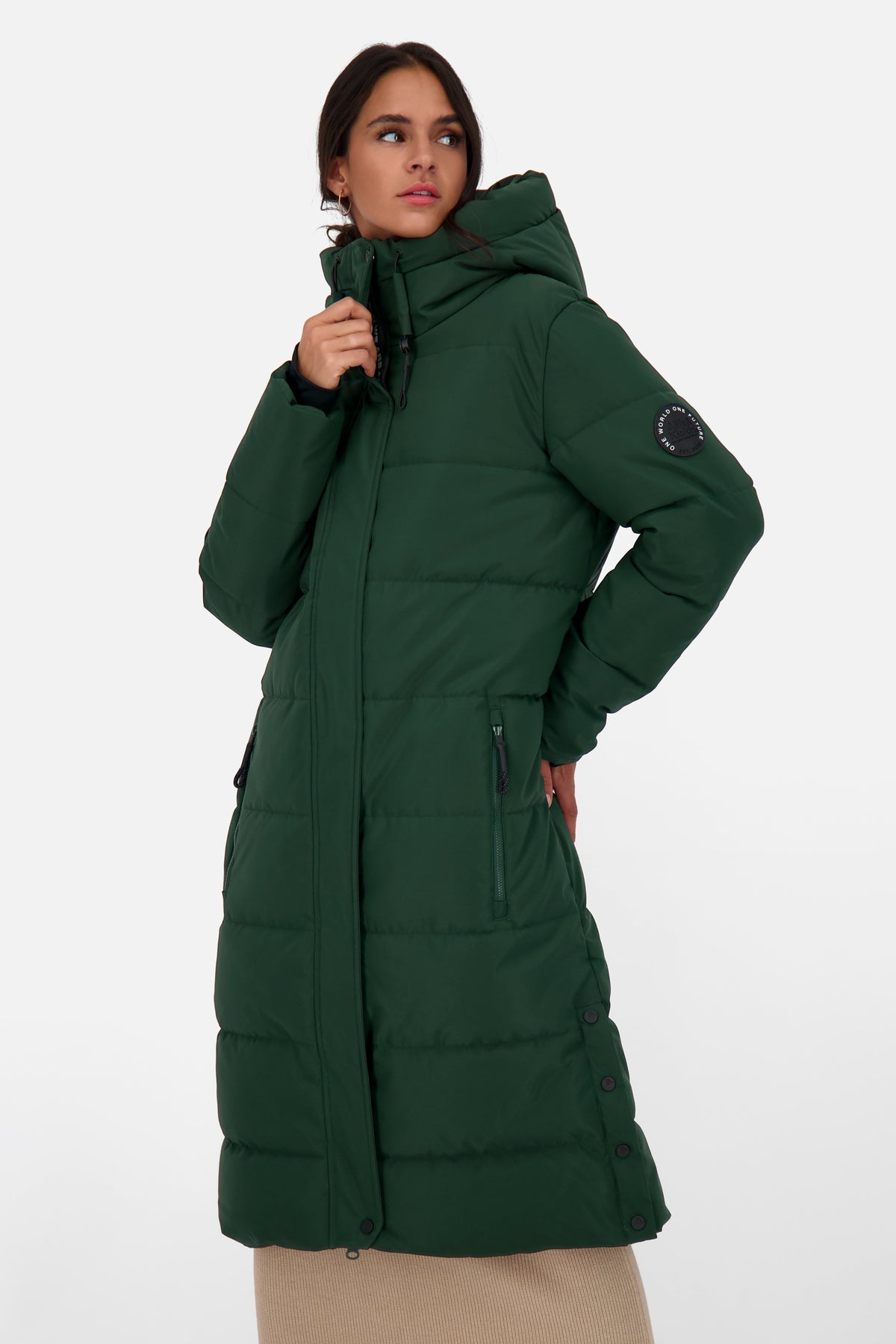 ALIFE & KICKIN Damen Steppjacke Katja dark green - 2