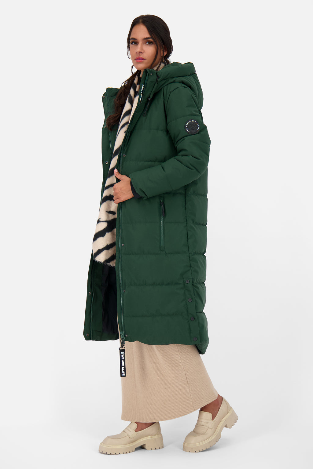 ALIFE & KICKIN Damen Steppjacke Katja dark green - 5