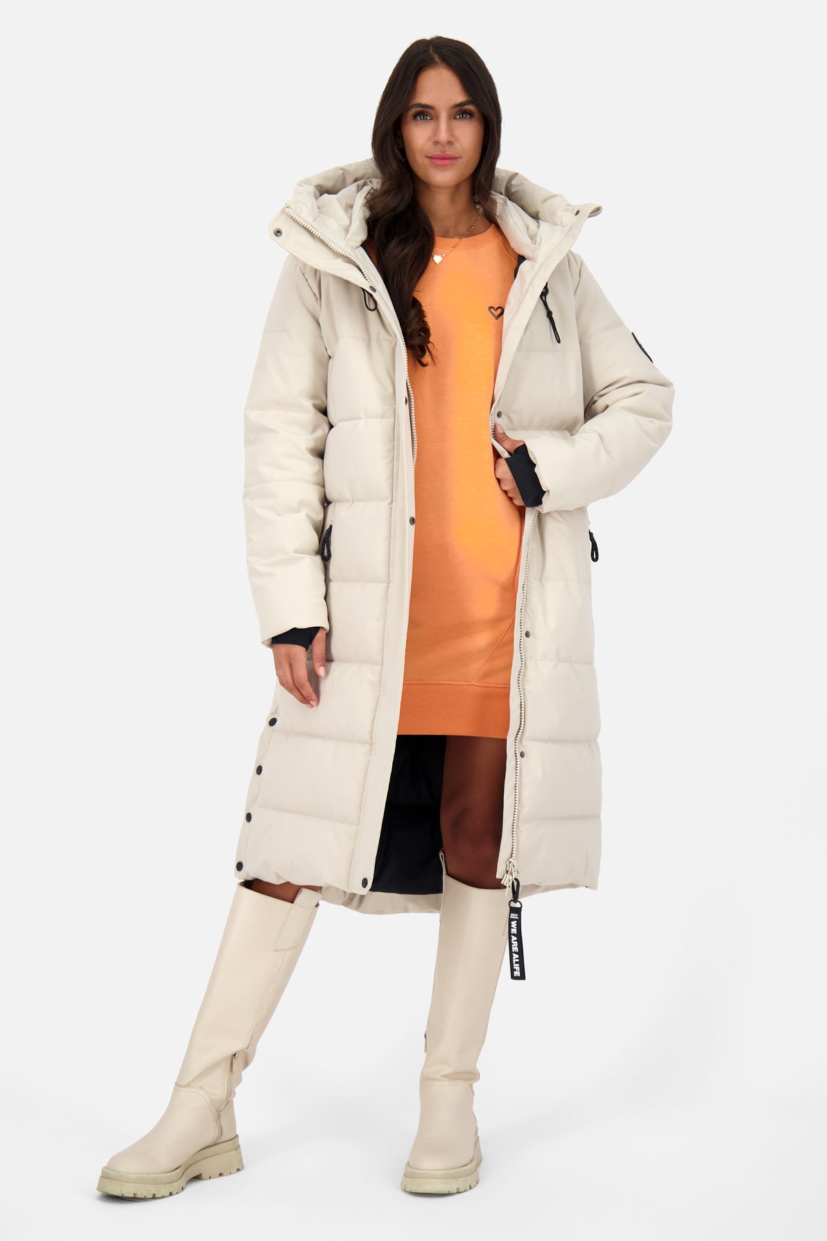ALIFE & KICKIN Damen Steppjacke Katja sand - 4