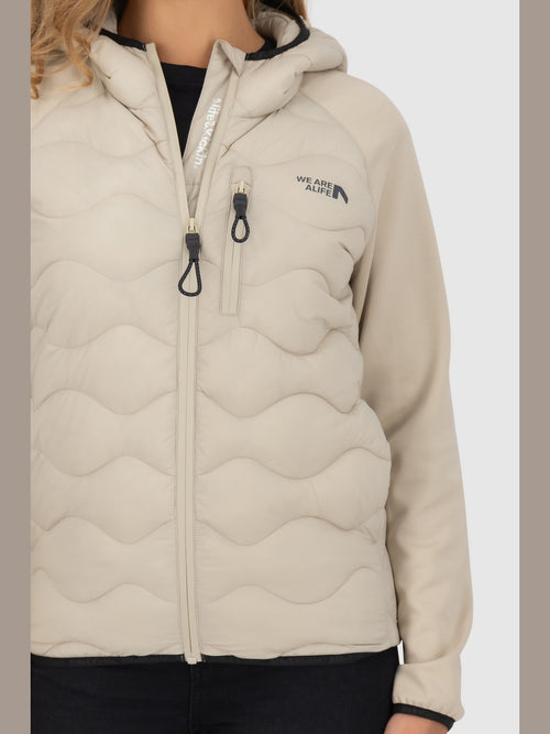 ALIFE & KICKIN Damen Hybridjacke ArwenAK pumice