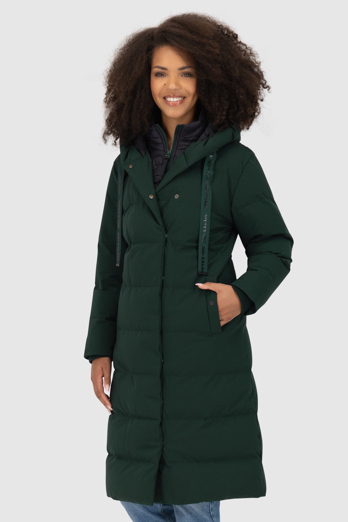 ALIFE & KICKIN Damen Steppmantel DitteAK dark forest - 3
