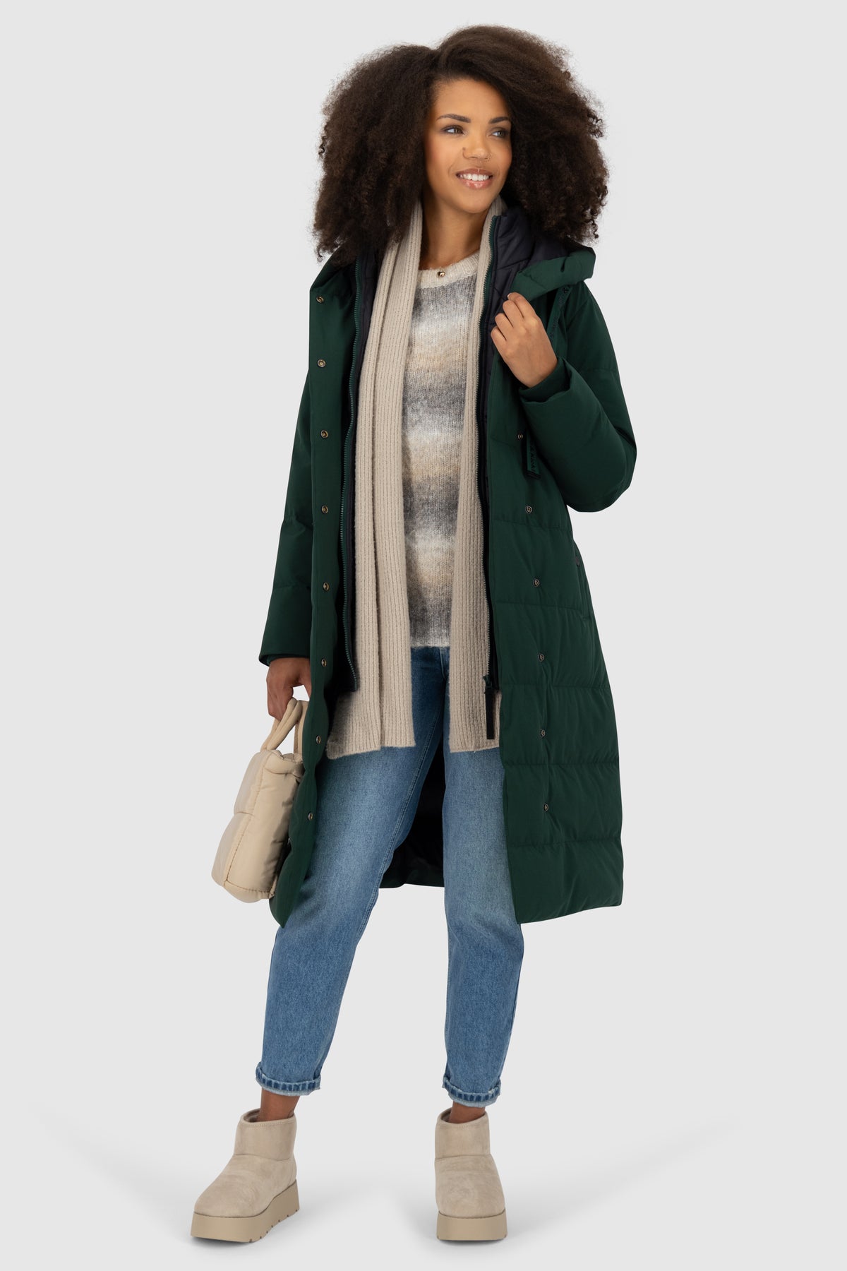 ALIFE & KICKIN Damen Steppmantel DitteAK dark forest - 5