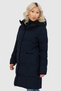 ALIFE & KICKIN Damen Wintermantel EdithAK marine