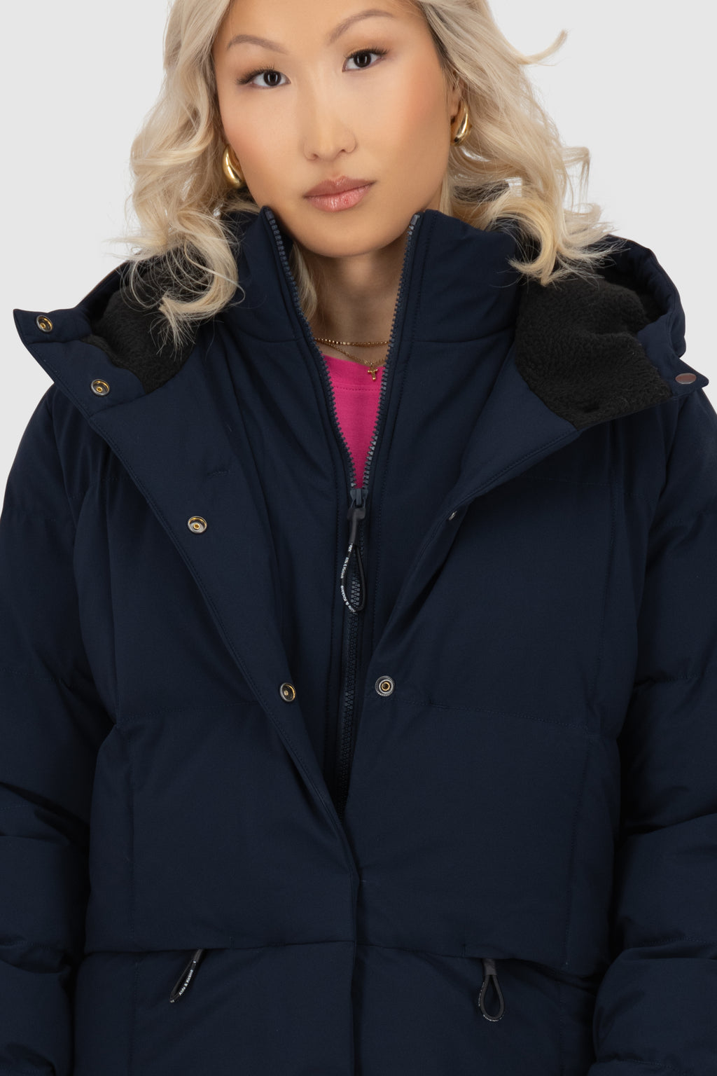 ALIFE & KICKIN Damen Wintermantel EdithAK marine - 5