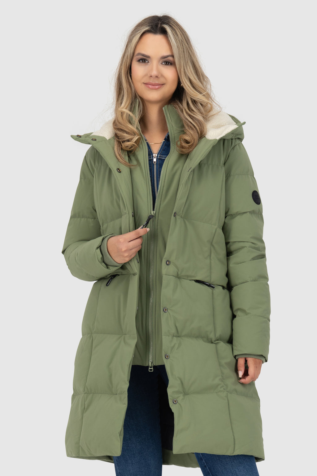 ALIFE & KICKIN Damen Wintermantel EdithAK dust - 7