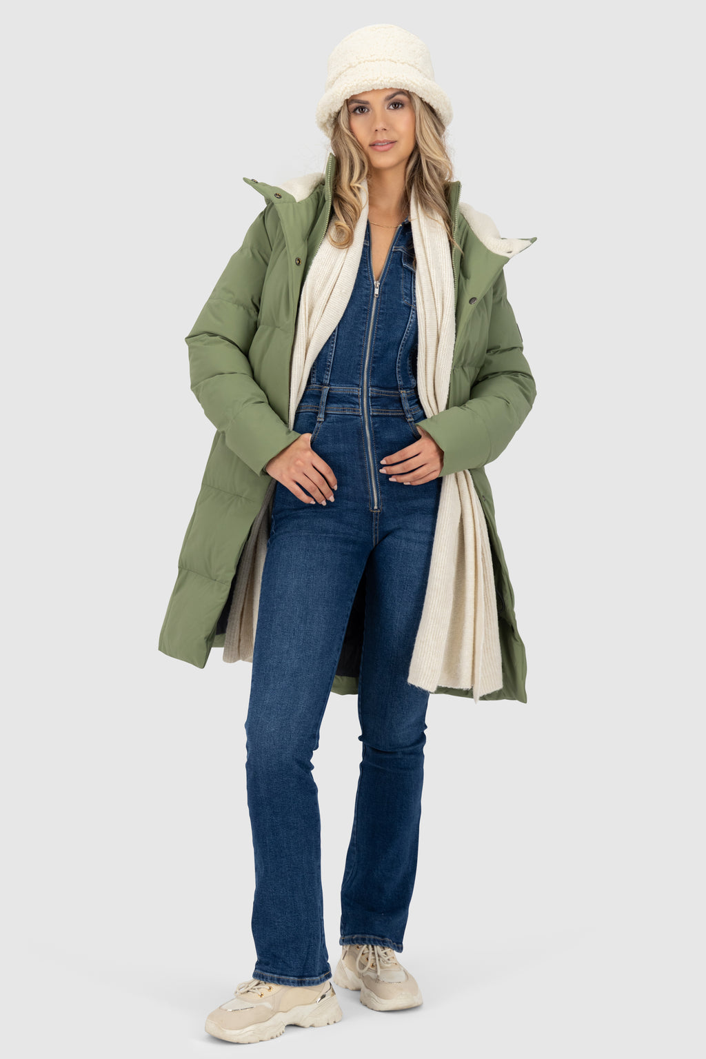ALIFE & KICKIN Damen Wintermantel EdithAK dust - 2