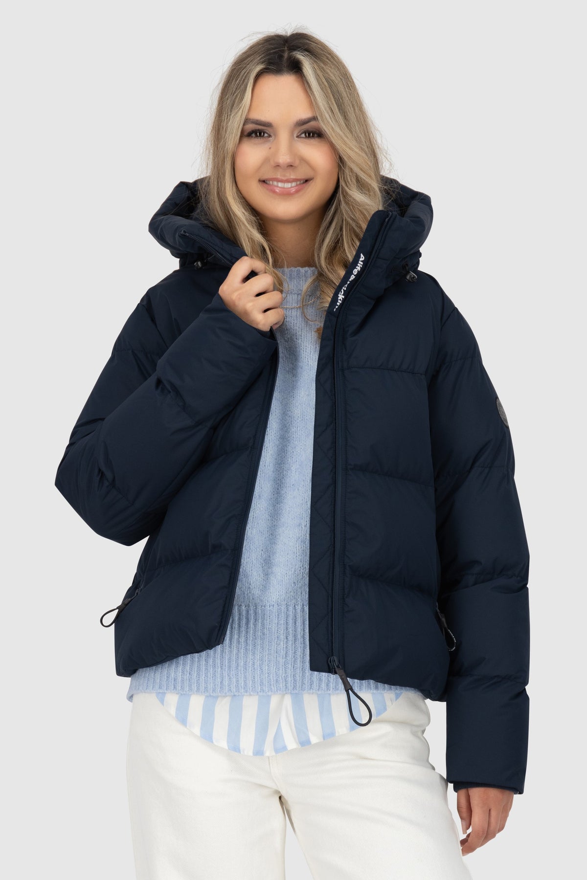 ALIFE & KICKIN Damen Winterjacke LeonorAK marine