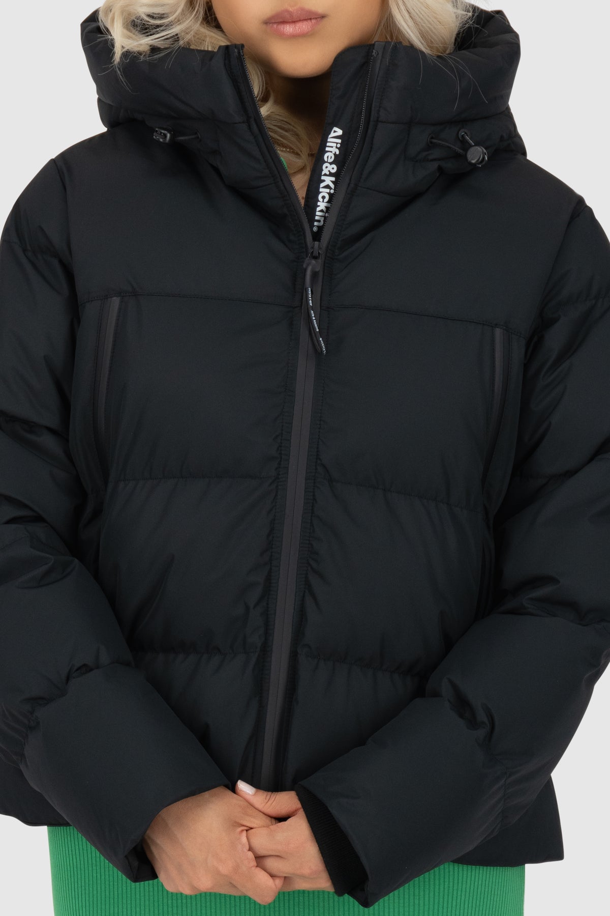 ALIFE & KICKIN Damen Winterjacke LeonorAK moonless