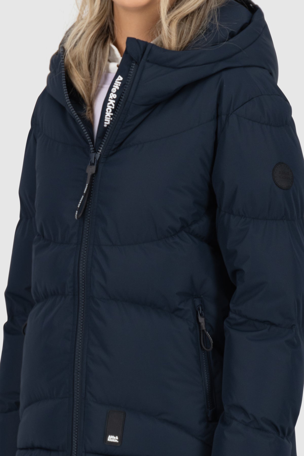 ALIFE & KICKIN Damen Winterjacke LeonaAK marine - 6