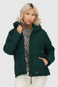 ALIFE & KICKIN Damen Winterjacke LeonaAK dark forest