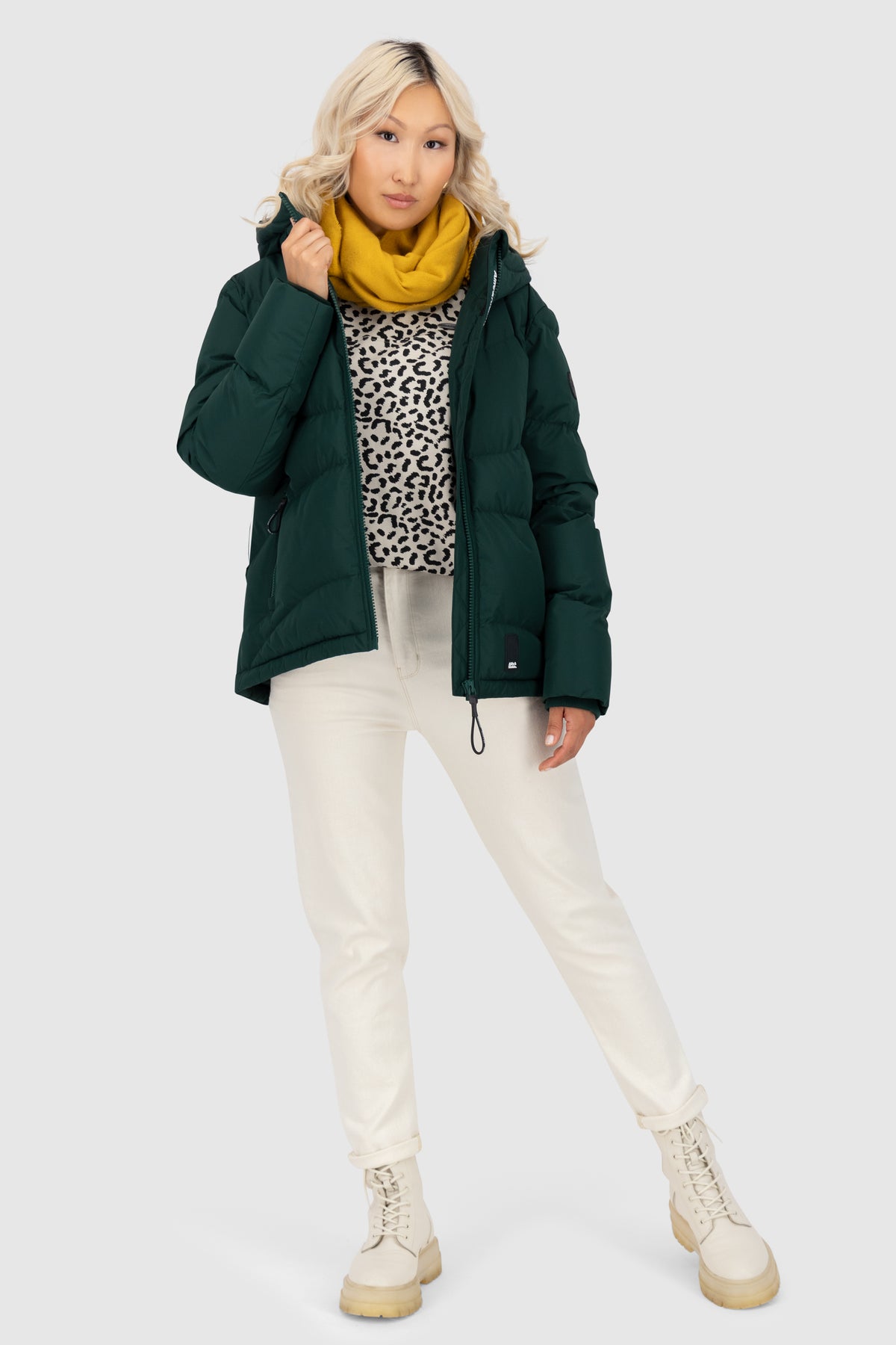 ALIFE & KICKIN Damen Winterjacke LeonaAK dark forest - 2