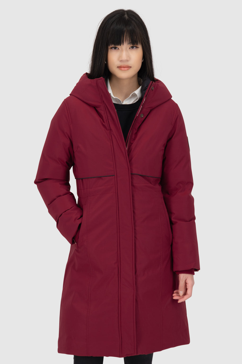ALIFE & KICKIN Damen Mantel CarsynAK cranberry juice - 3