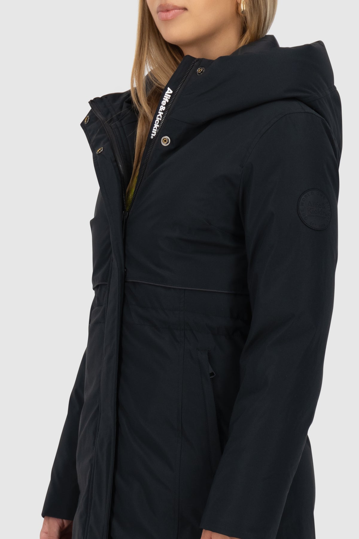 ALIFE & KICKIN Damen Mantel CarsynAK black - 4