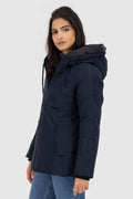 ALIFE & KICKIN Damen Winterjacke CicelyAK marine