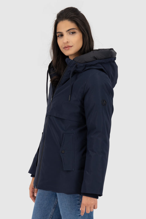 ALIFE & KICKIN Damen Winterjacke CicelyAK marine