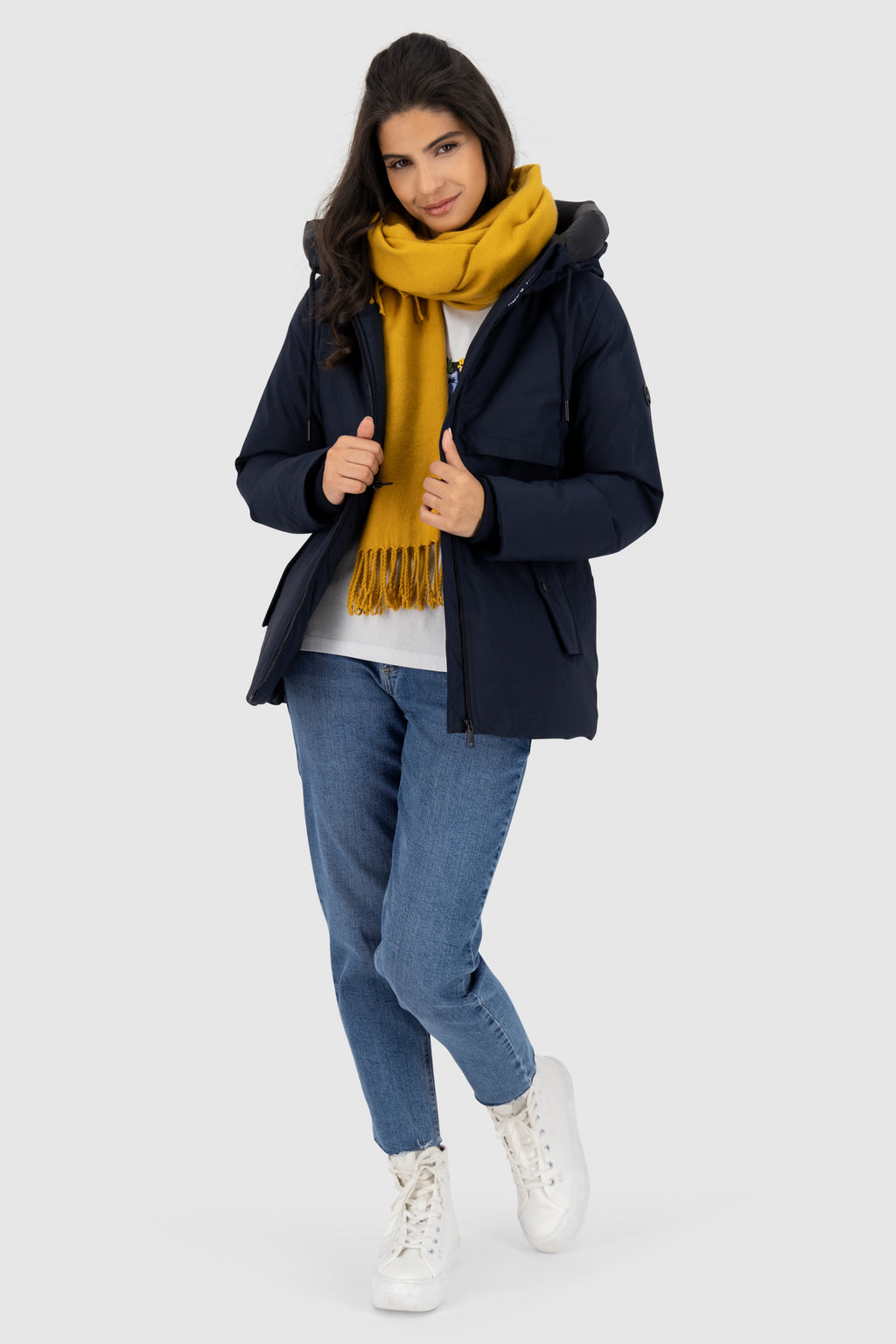 ALIFE & KICKIN Damen Winterjacke CicelyAK marine - 5