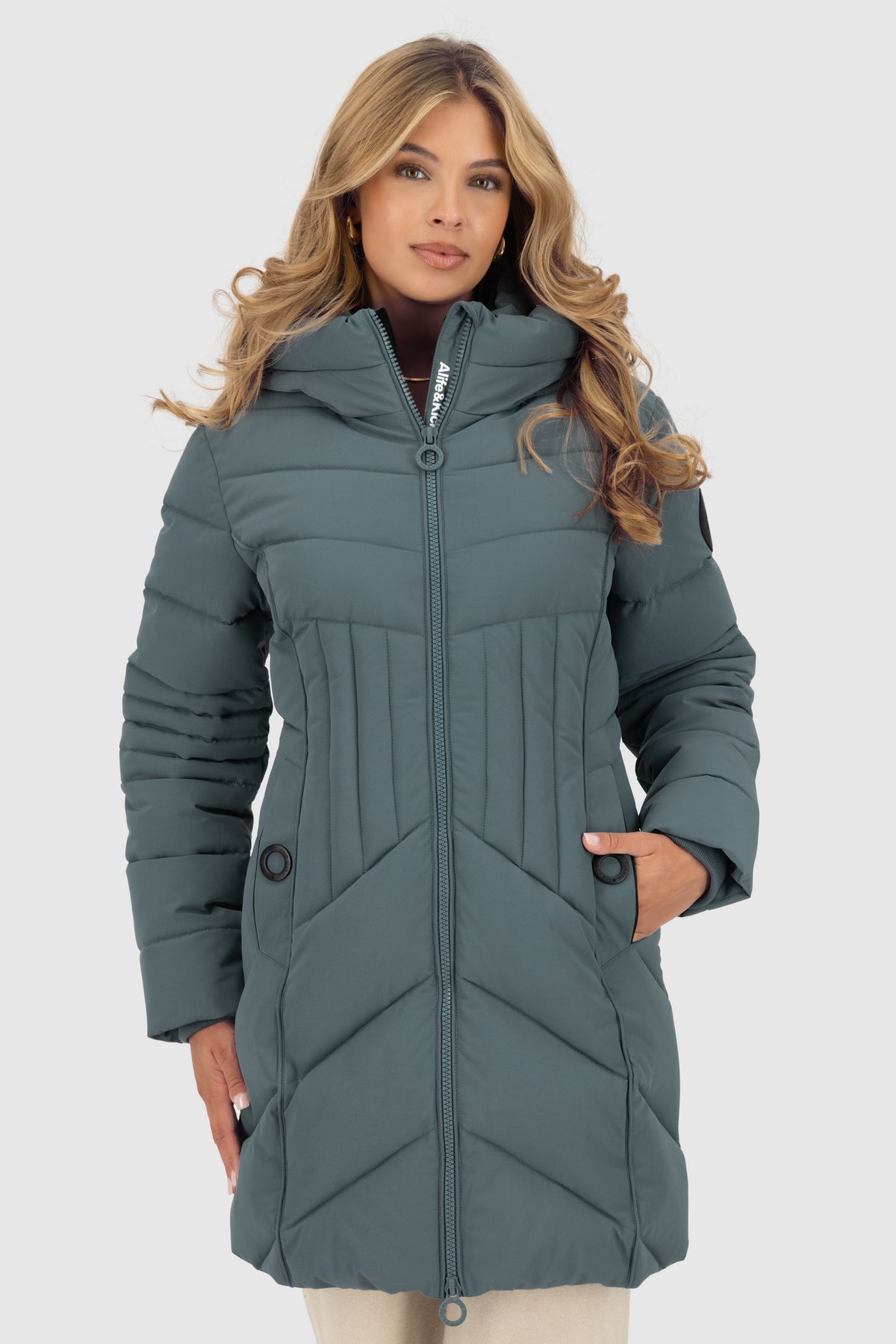 ALIFE & KICKIN Damen Wintermantel PriscillaAK Basalt - 6