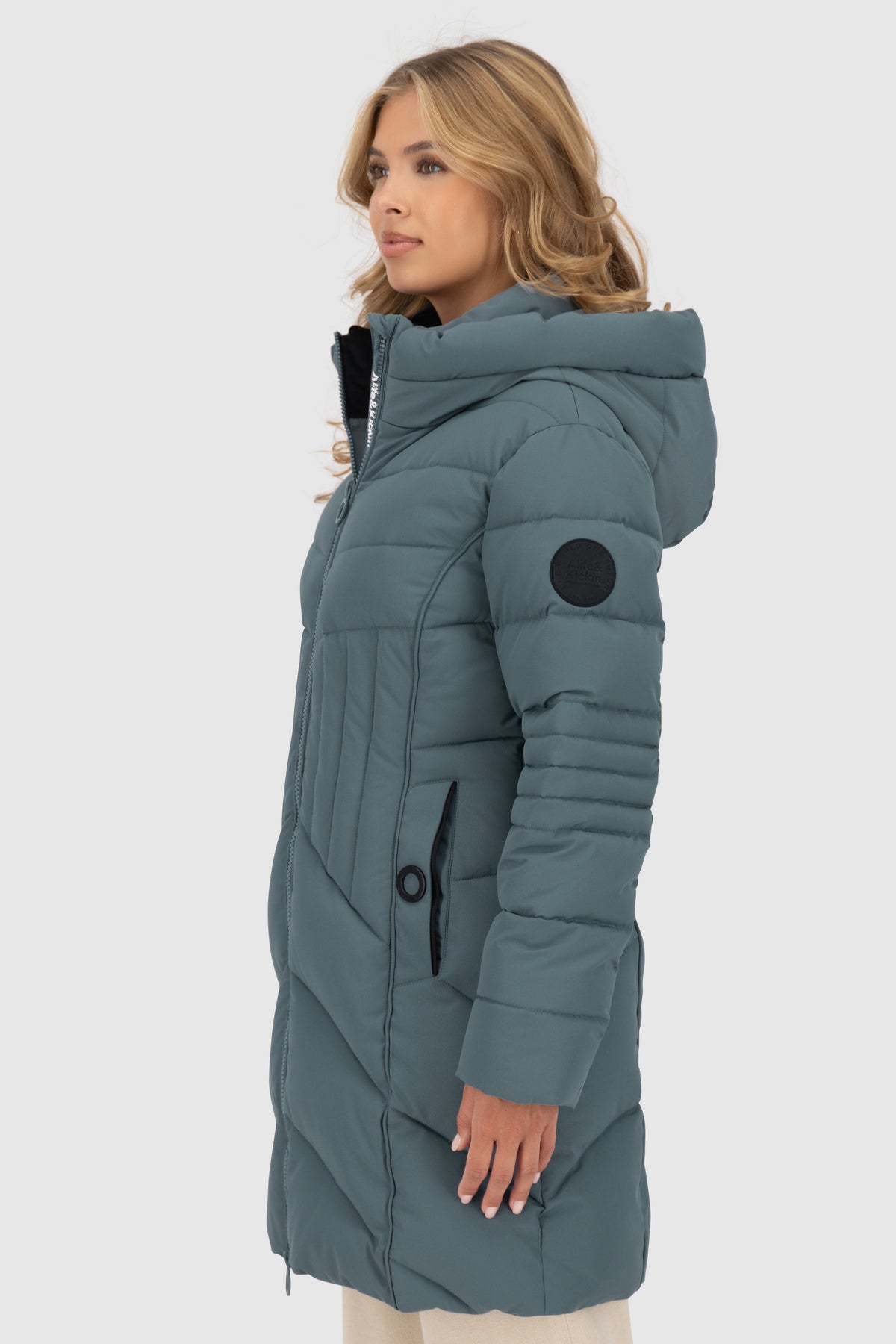 ALIFE & KICKIN Damen Wintermantel PriscillaAK Basalt - 5