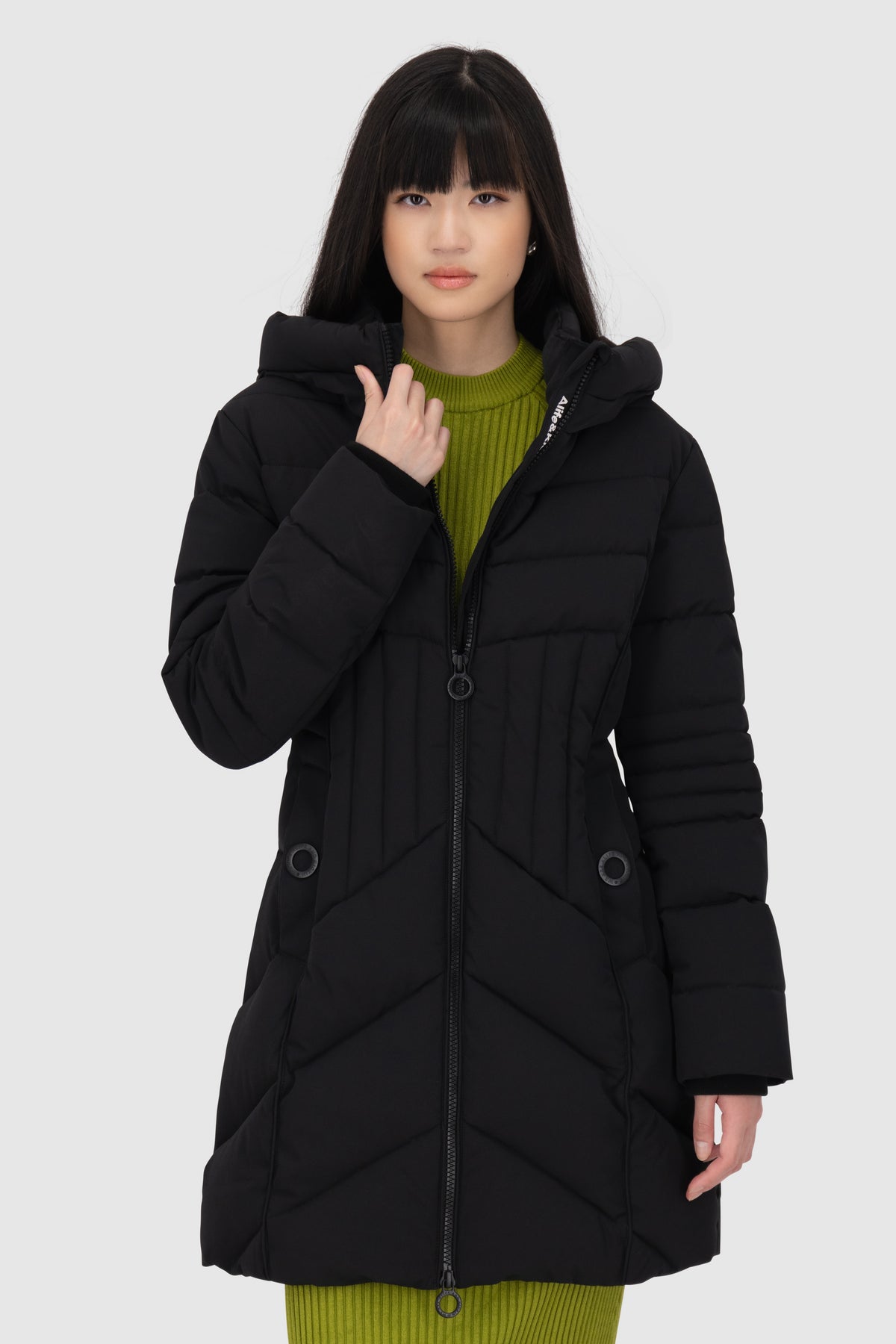 ALIFE & KICKIN Damen Wintermantel PriscillaAK black