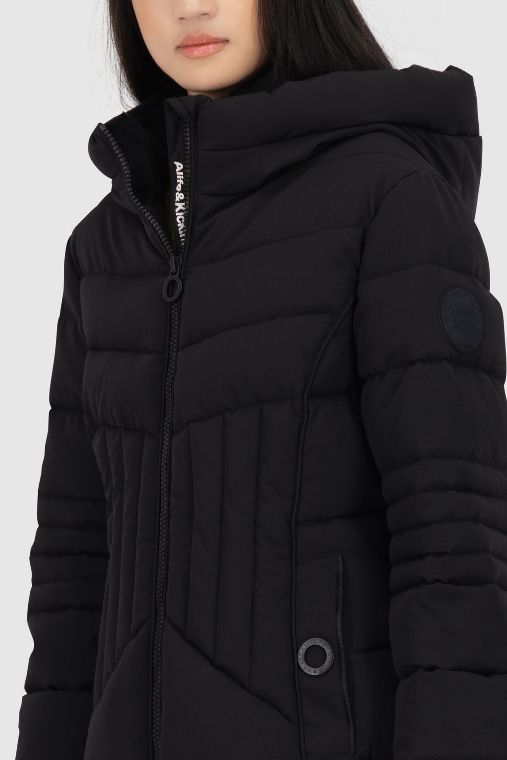ALIFE & KICKIN Damen Wintermantel PriscillaAK black - 5