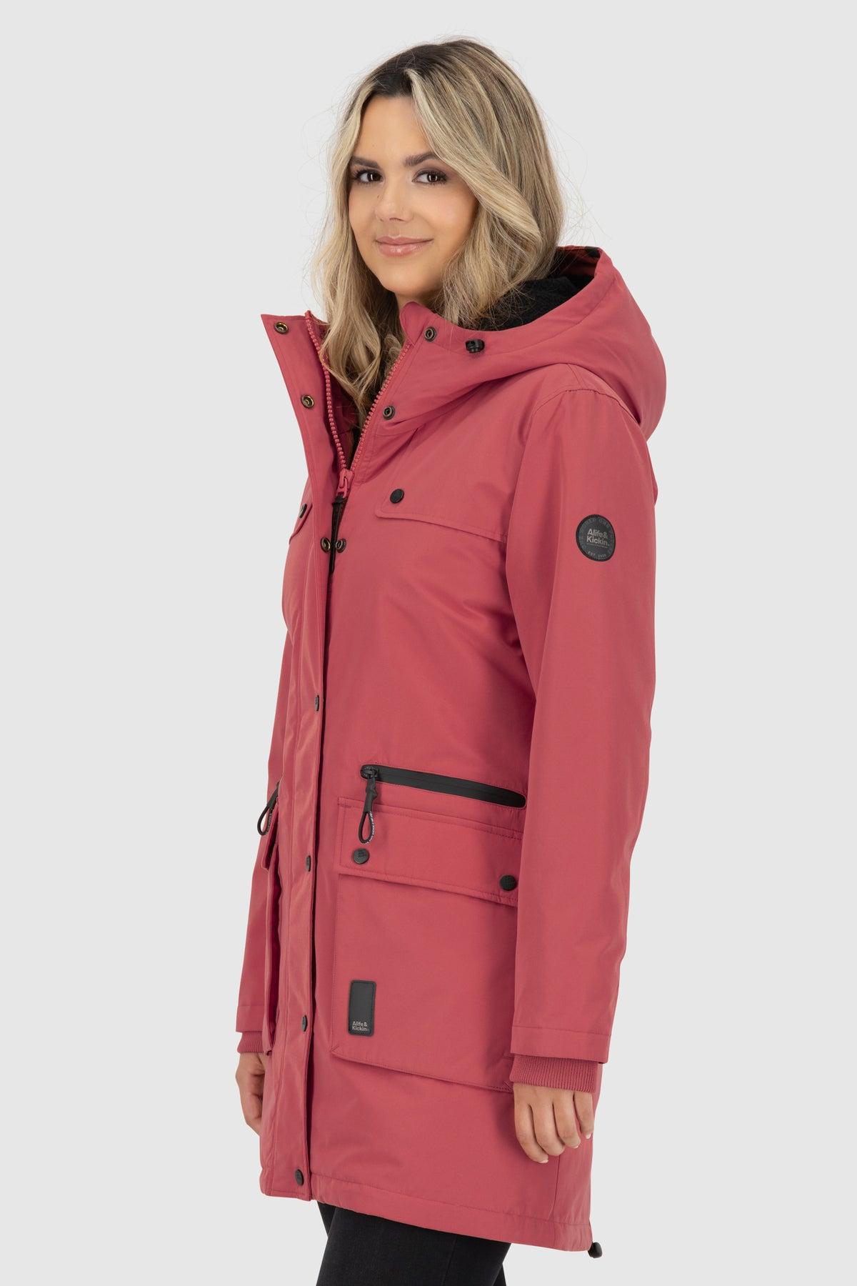 ALIFE & KICKIN Damen Parka CharlottAK astro dust - 3