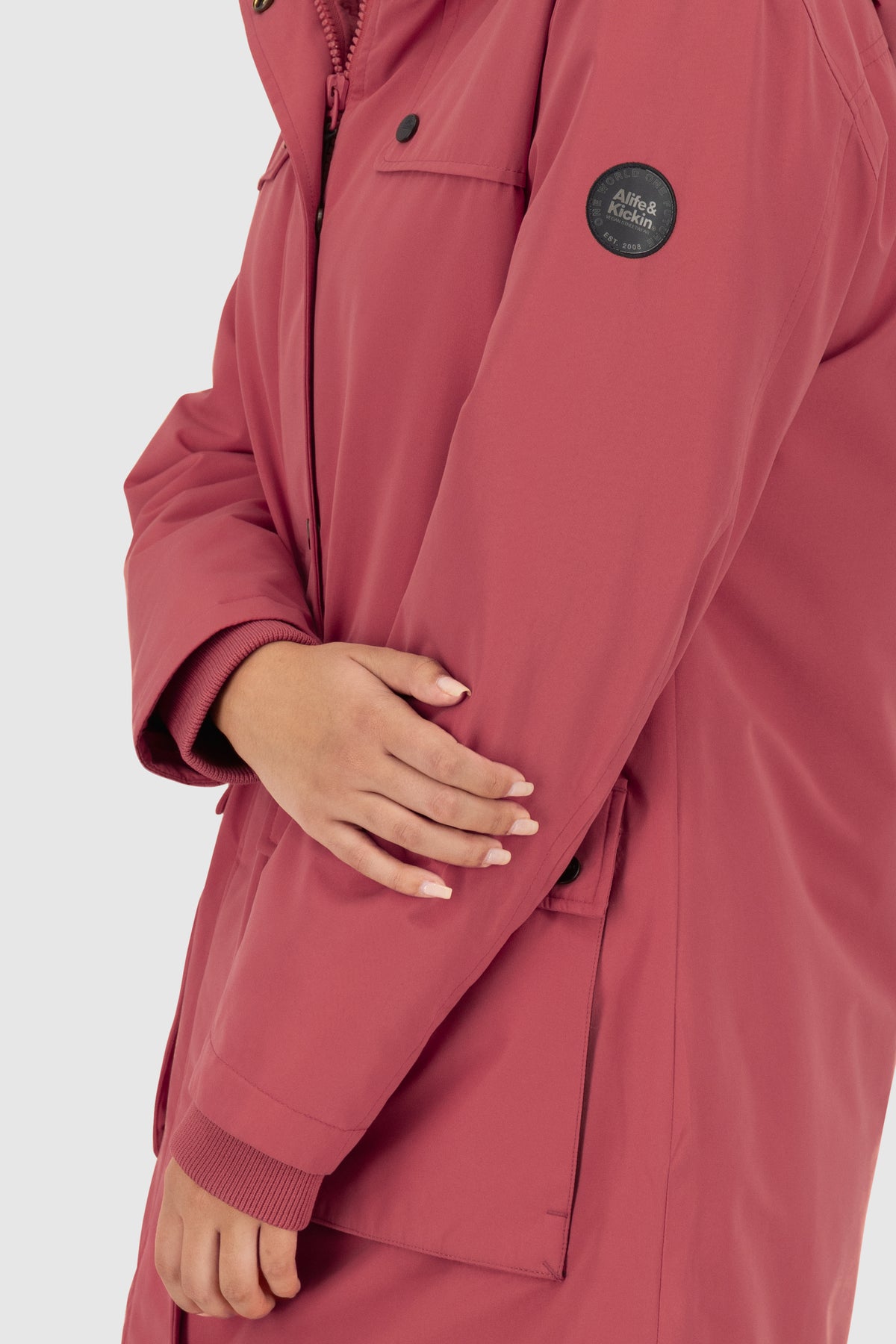 ALIFE & KICKIN Damen Parka CharlottAK astro dust - 6