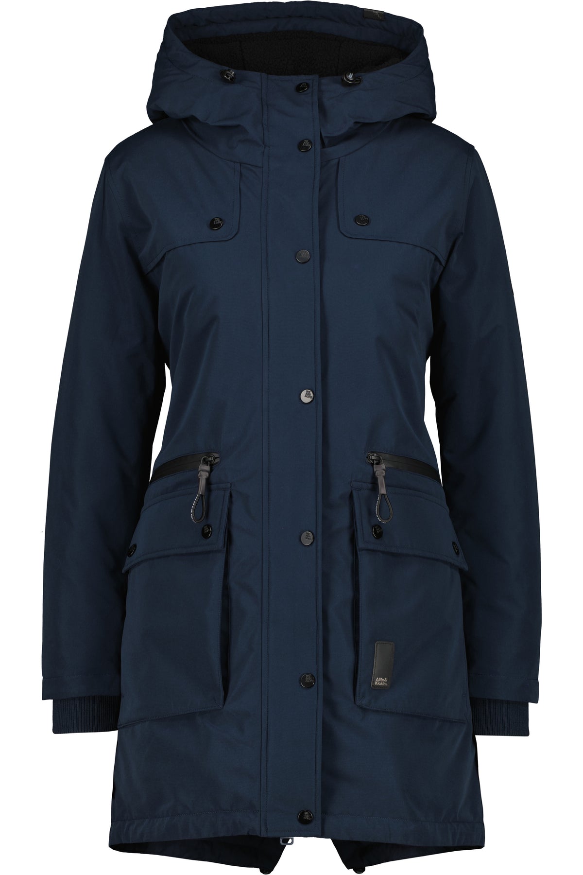 ALIFE & KICKIN Damen Parka CharlottAK marine - 3