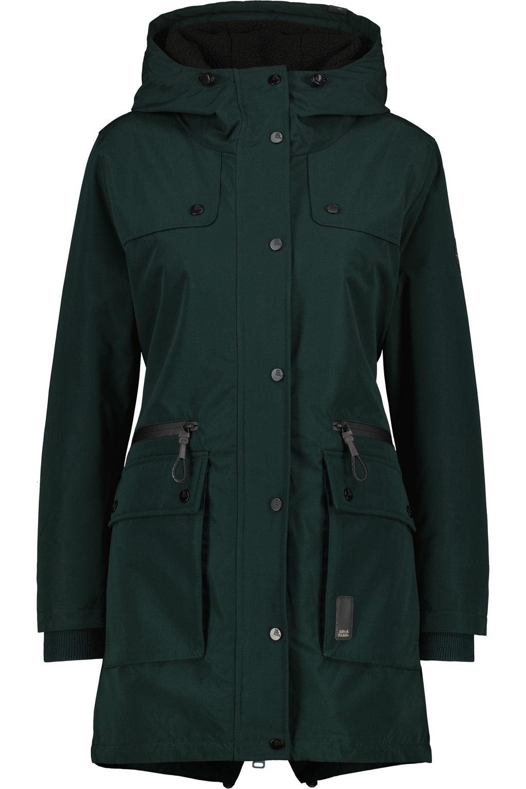 ALIFE & KICKIN Damen Parka CharlottAK dark forest - 6