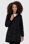 ALIFE & KICKIN Damen Parka CharlottAK moonless