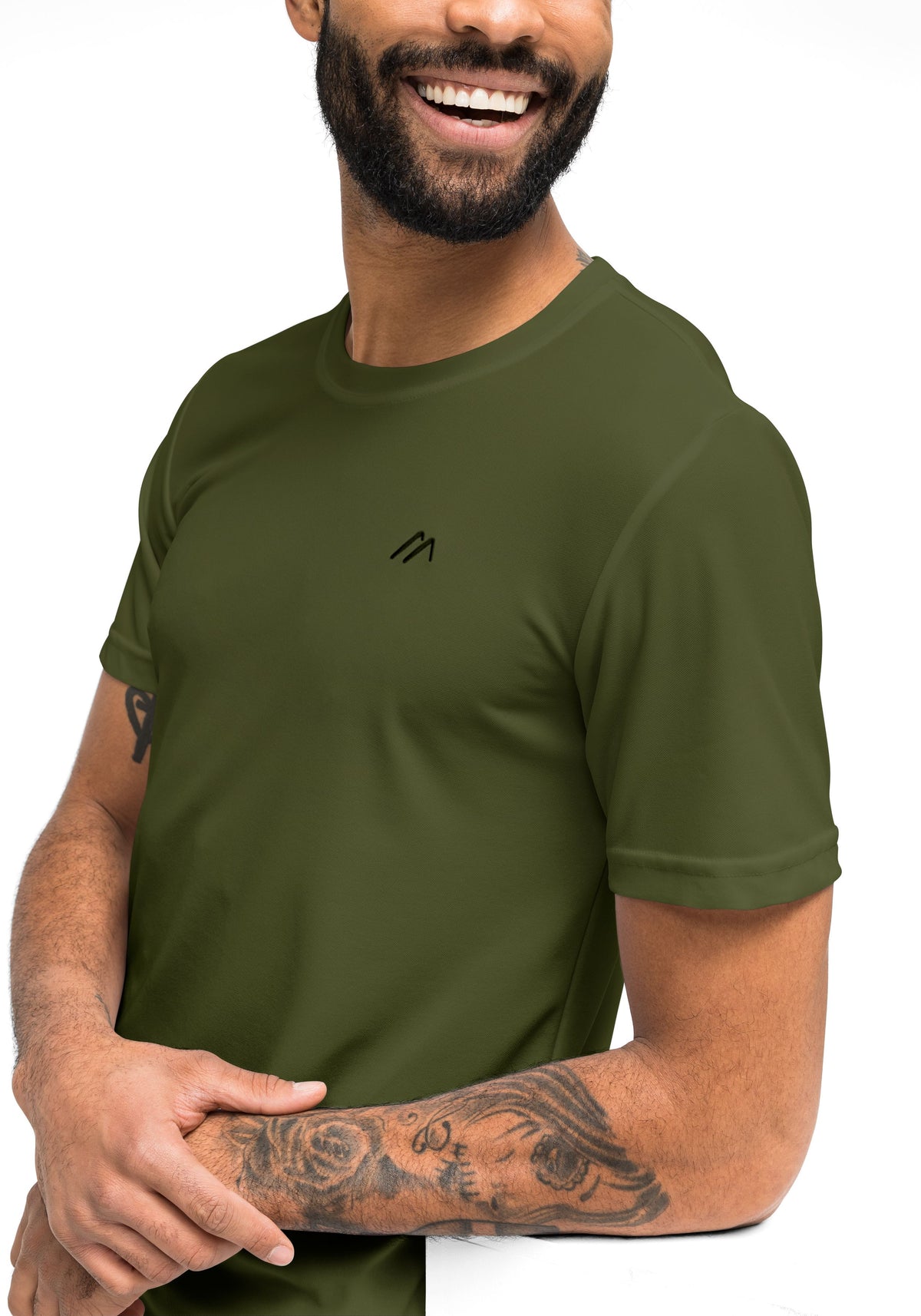 Maier Sports Walter Funktionsshirt Herren military green - 2