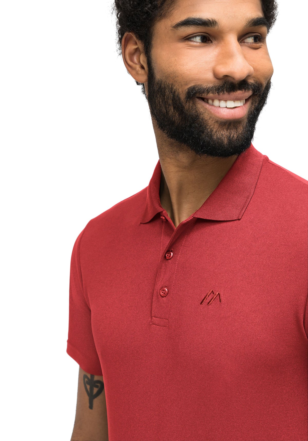 Maier Sports Ulrich Polo Herren hot chilli - 2