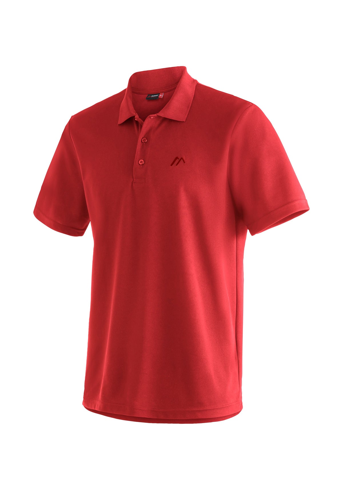 Maier Sports Ulrich Polo Herren hot chilli