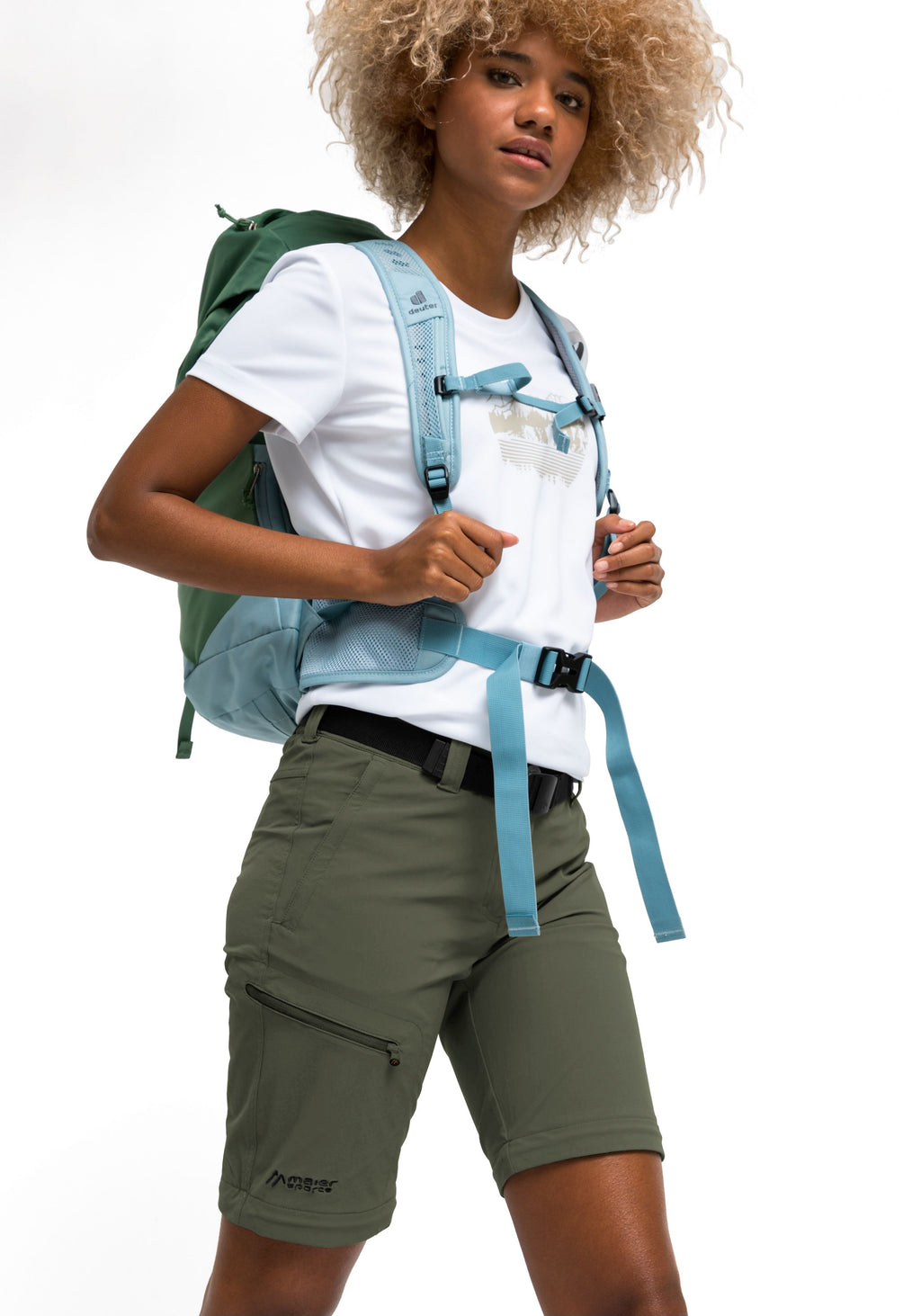 Maier Sports Nata Wanderhose Damen green goose - 2