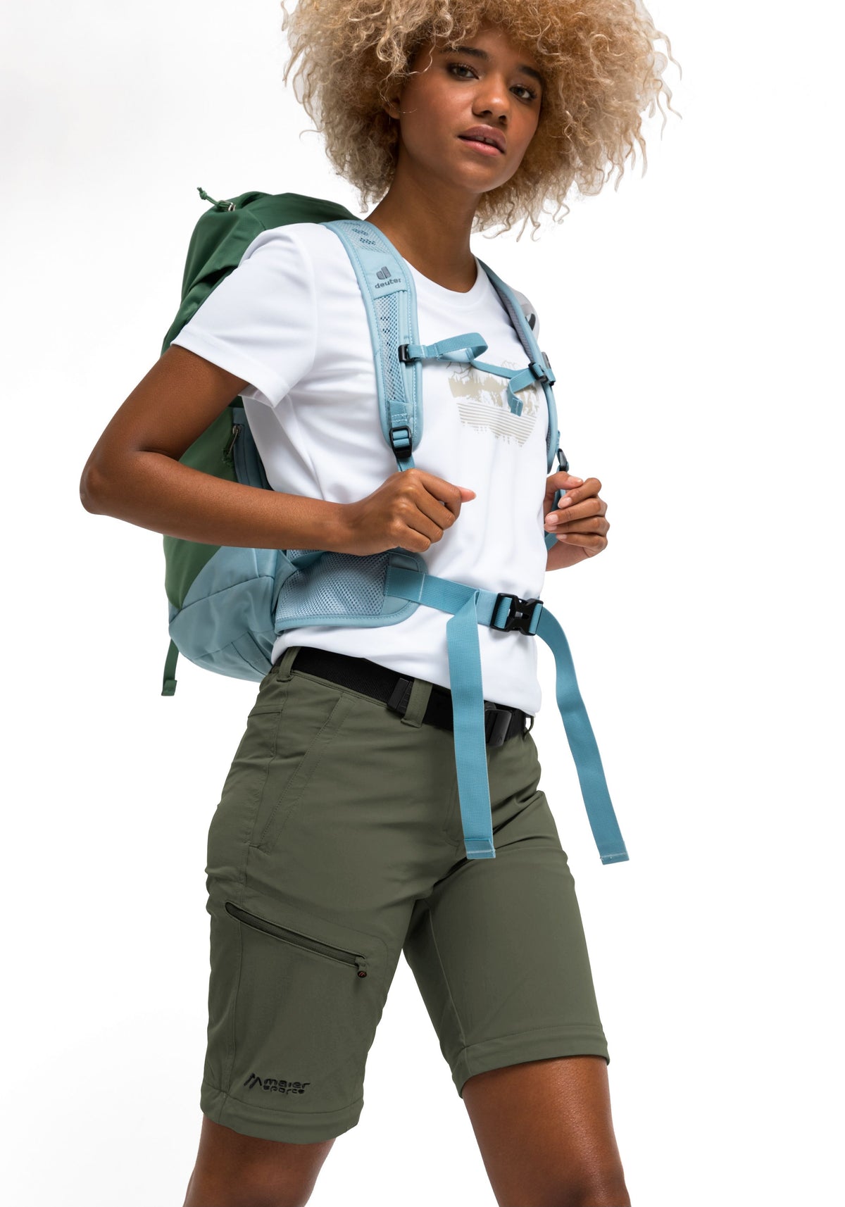 Maier Sports Nata Wanderhose Damen green goose - 2
