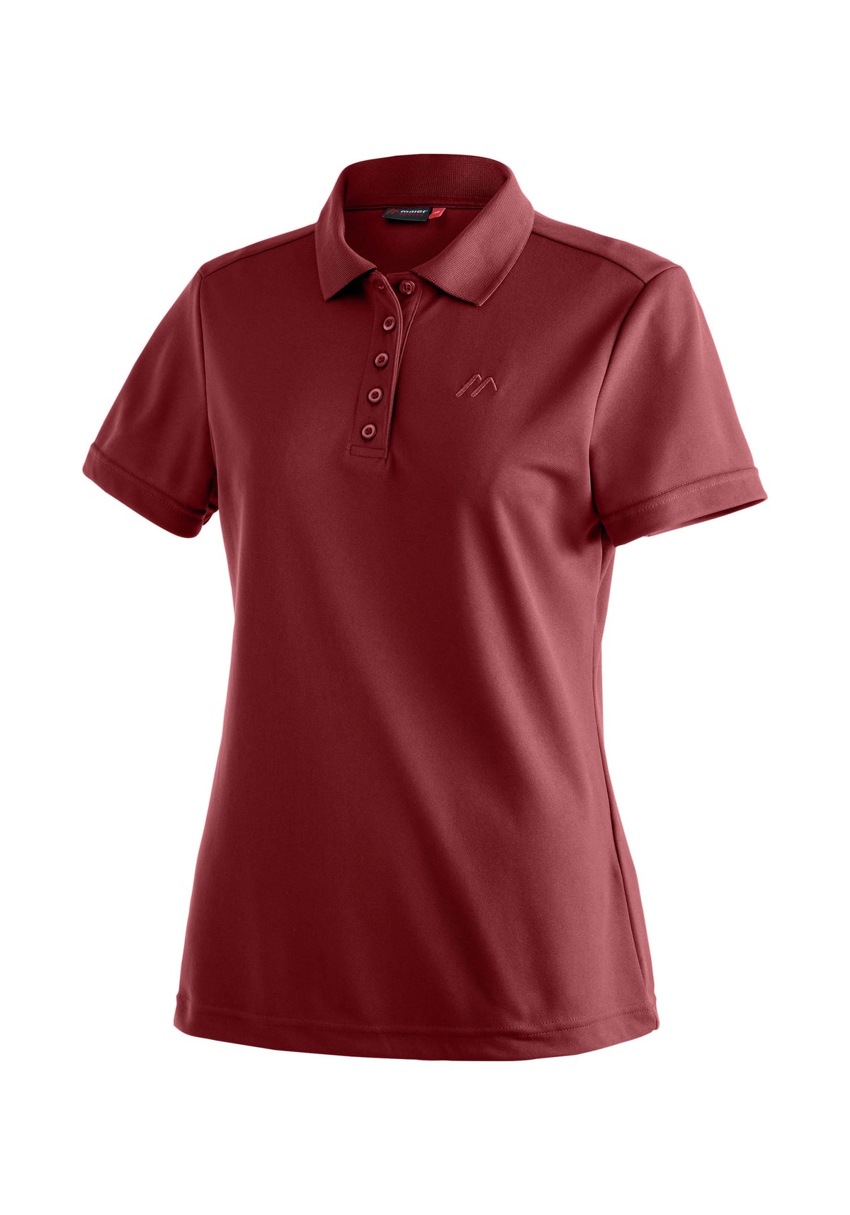 Maier Sports Ulrike Polo Damen sun-dried tomato