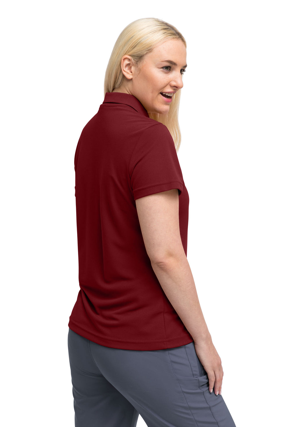 Maier Sports Ulrike Polo Damen sun-dried tomato - 5