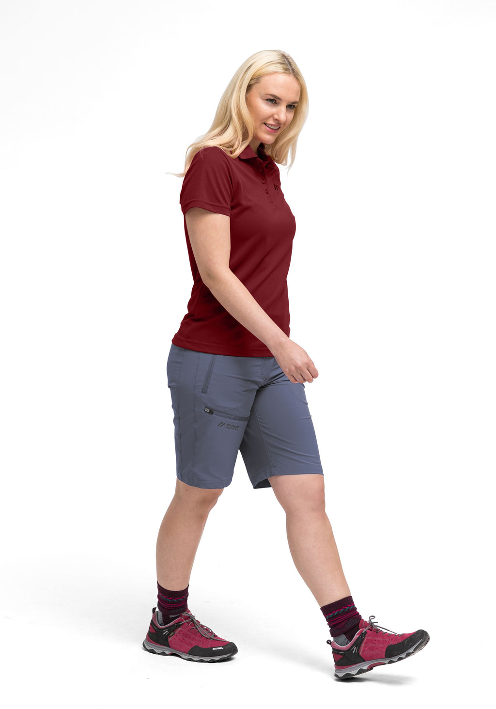 Maier Sports Ulrike Polo Damen sun-dried tomato - 6