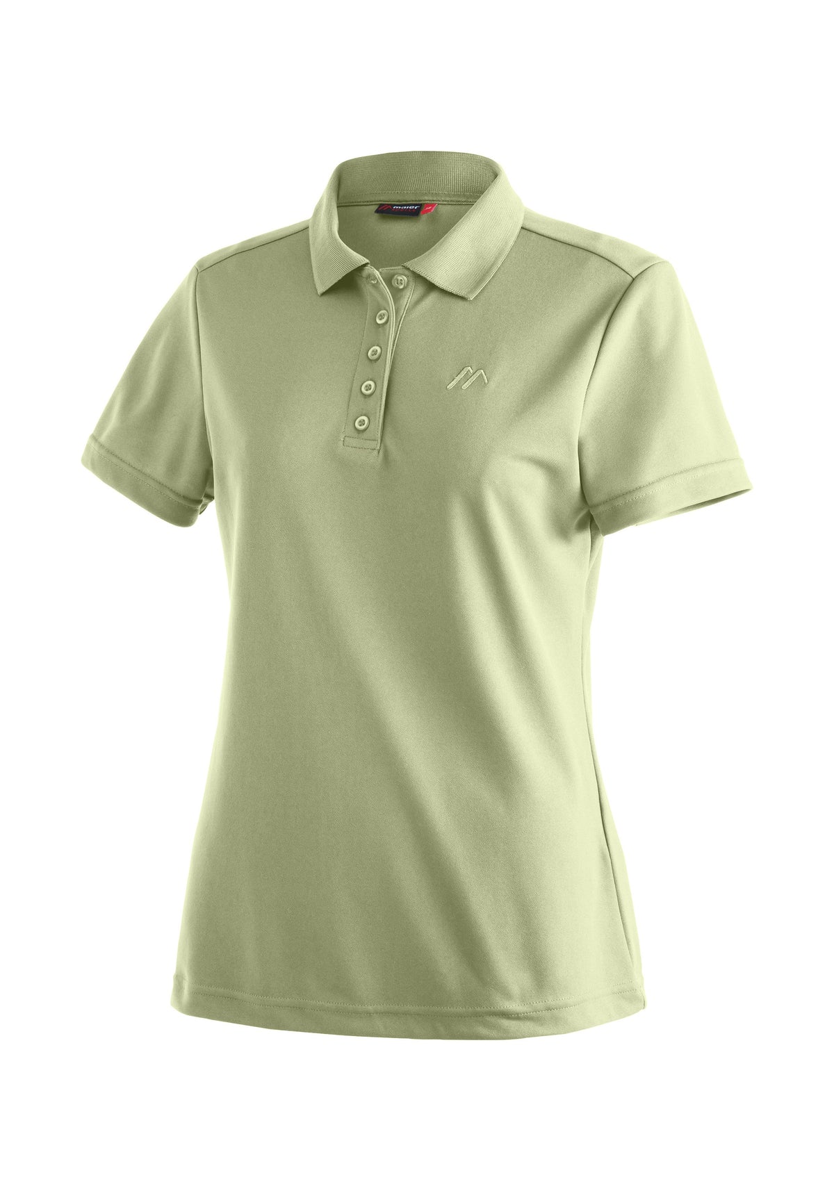 Maier Sports Ulrike Polo Damen green foam
