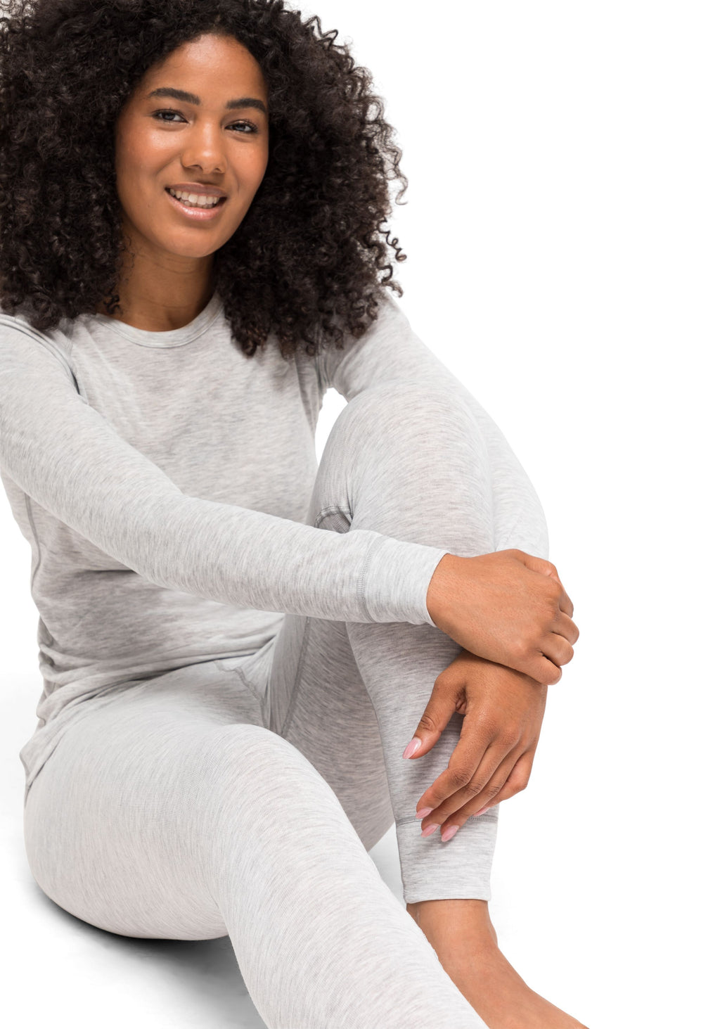 Maier Sports Lena Skiunterwäsche-Set Damen silber melange - 5