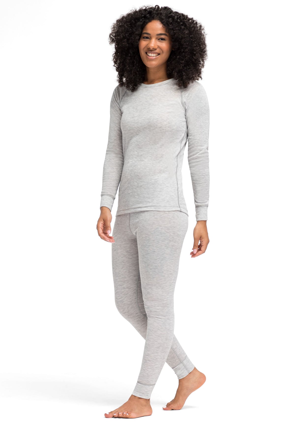 Maier Sports Lena Skiunterwäsche-Set Damen silber melange - 8