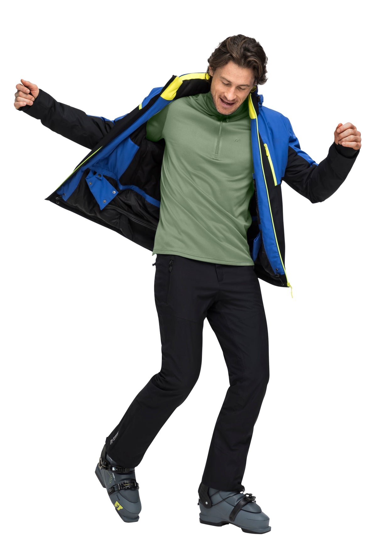 Maier Sports Felix Midlayer Herren green pond - 6