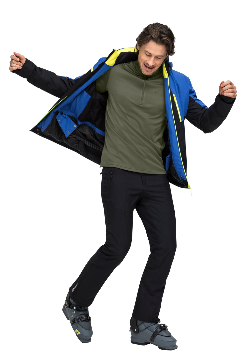 Maier Sports Felix Midlayer Herren green goose - 6