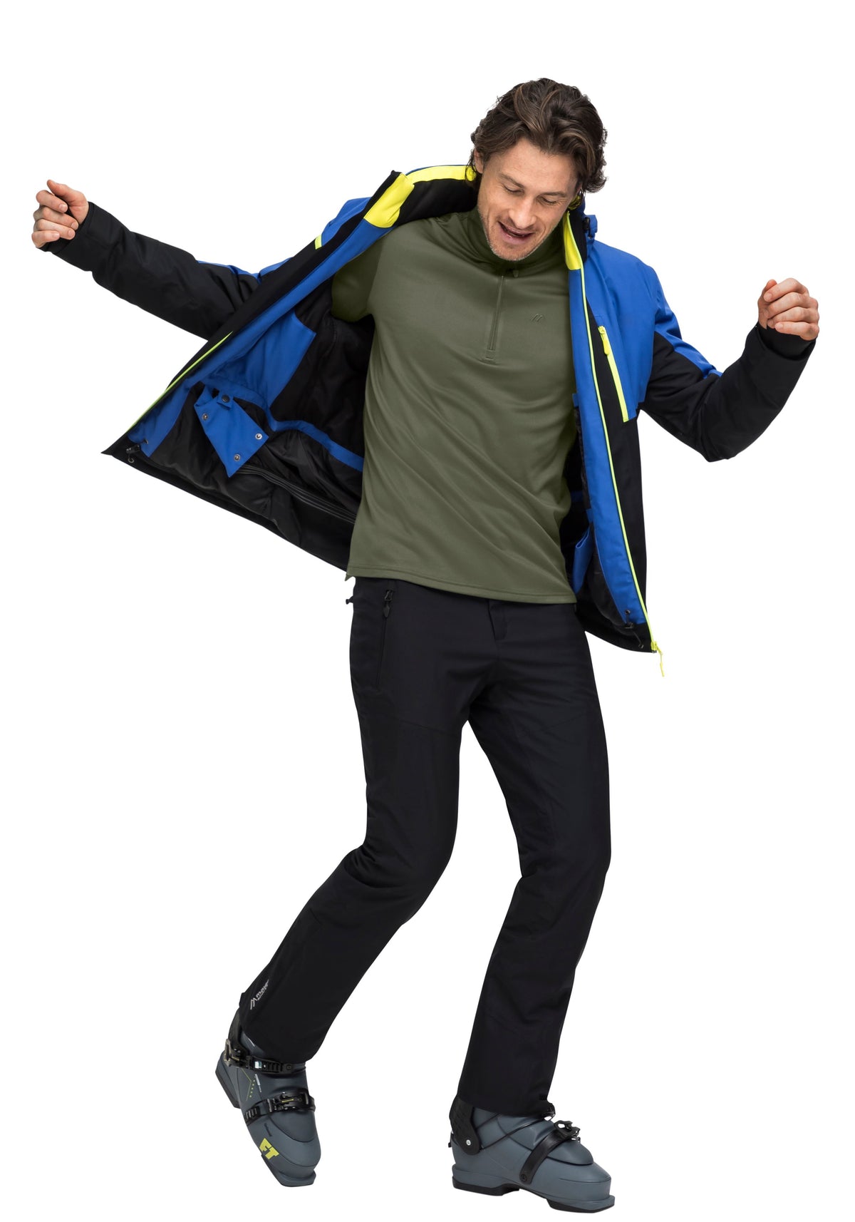 Maier Sports Felix Midlayer Herren green goose - 6