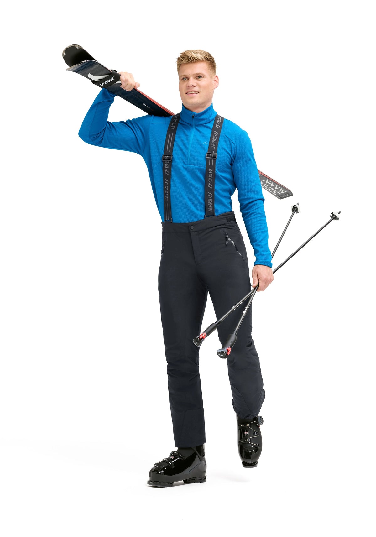 Maier Sports Copper slim  – black