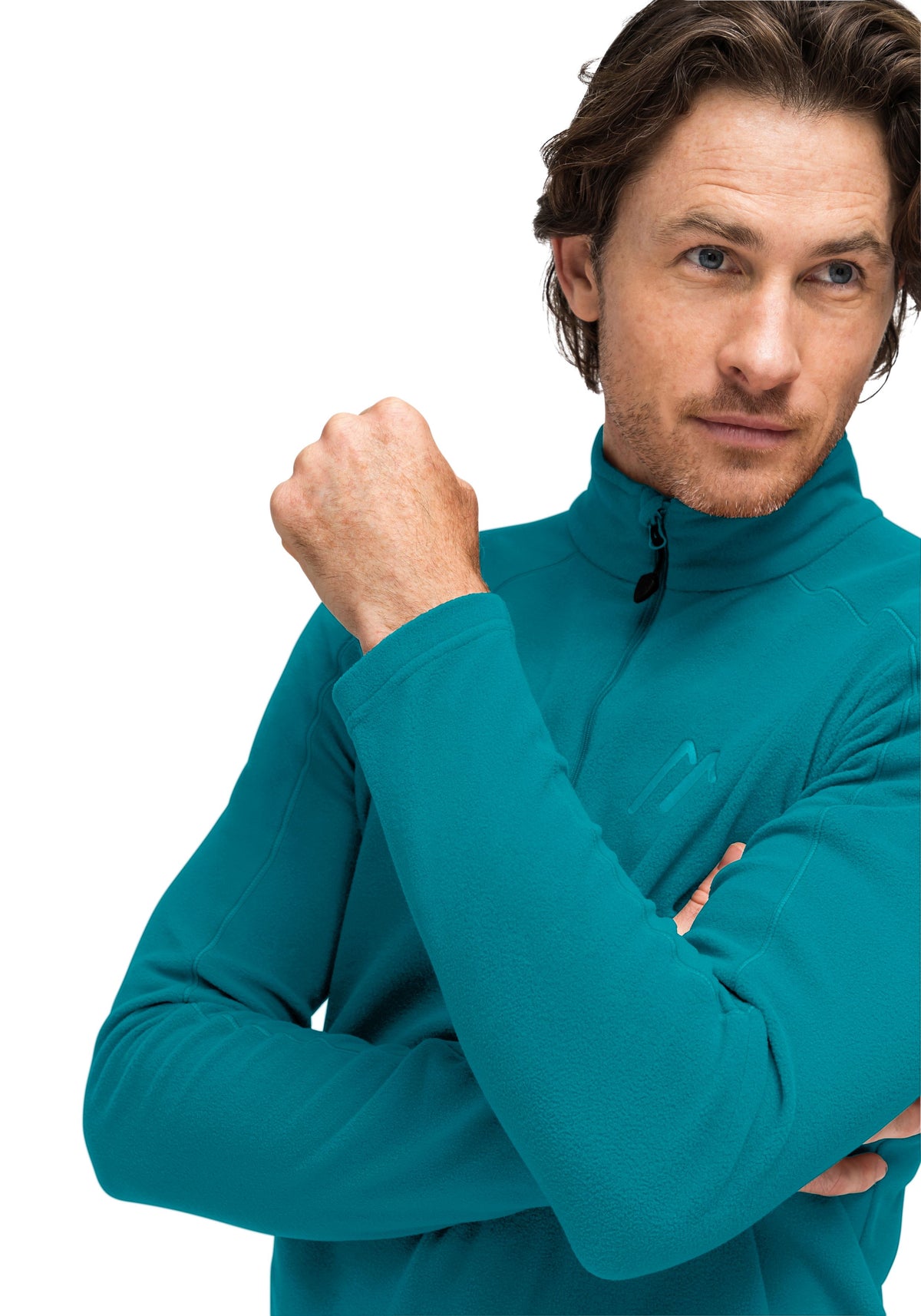 Maier Sports Dennis Midlayer Herren teal denim stone - 2
