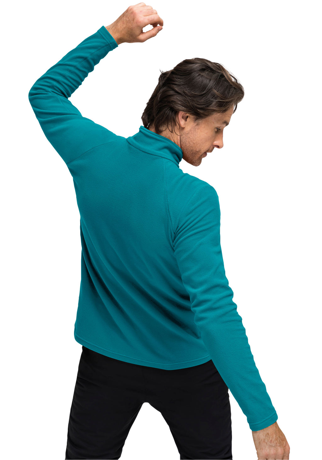 Maier Sports Dennis Midlayer Herren teal denim stone - 5