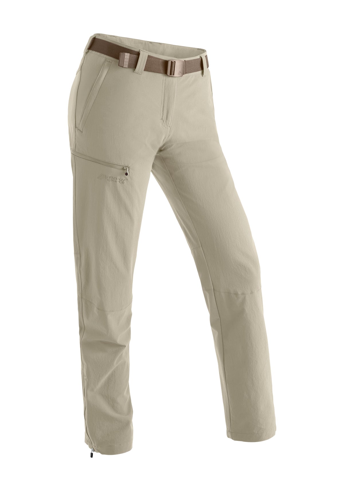 Maier Sports Inara slim Wanderhose Damen brown rice