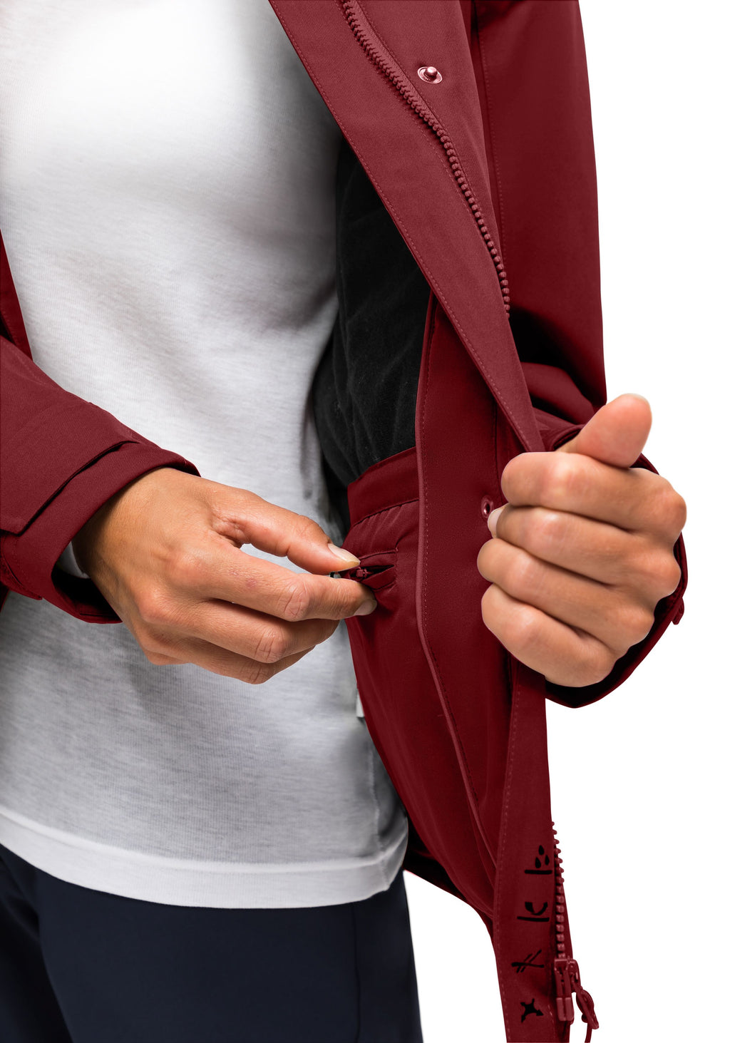 Maier Sports Lisbon Outdoorjacke Damen sun-dried tomato - 2